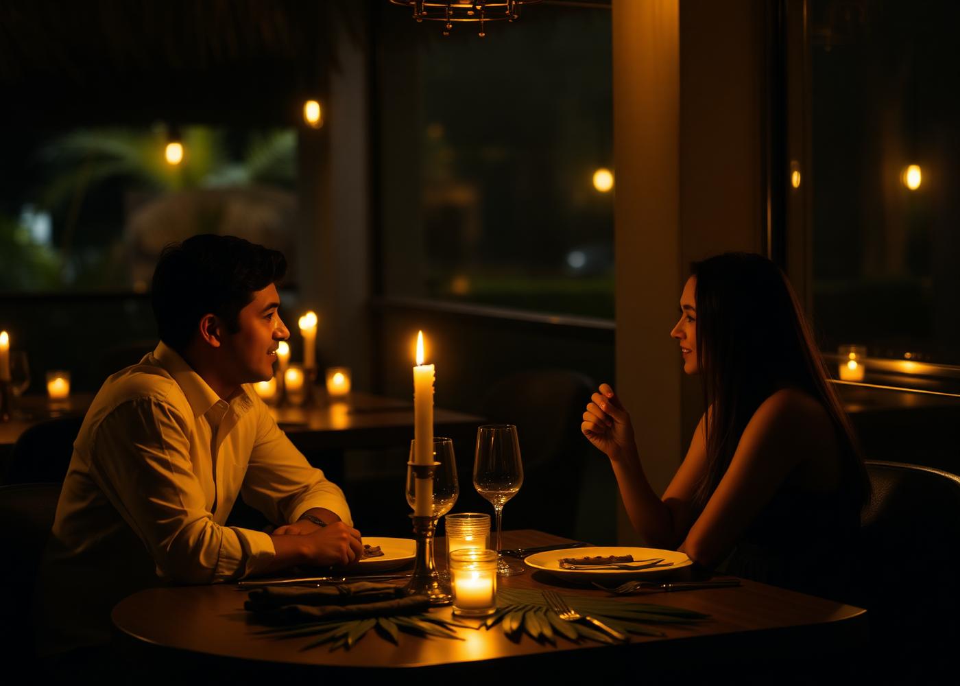A warm dinner at Banana Leaf Co